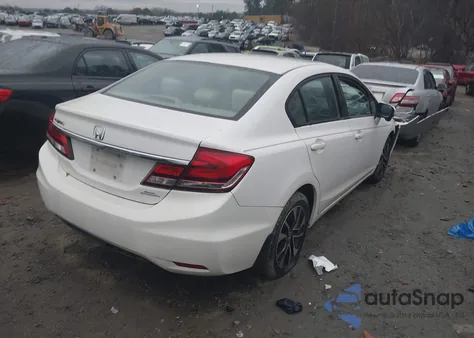 2015 Honda Civic Ex z USA, uszkodzony, nr VIN 19XFB2F80FE082387